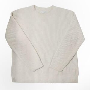 Vintage Knit Cream Sweater